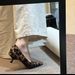 2024 Autumn Winter New Pointed Toe Shallow Mouth High Heels Leopard Print Fashion Versatile Elegant Commuter Low Kitten_vogvips.com