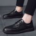Trendy British Business Formal Men's 2023 Spring Youth Casual Small Leather Shoes Korean Version_vogvips.com