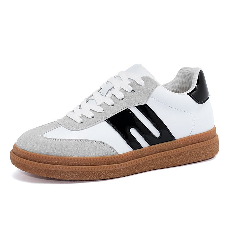 Retro Heightening Thick-soled Forrest Gump Shoes German Training Shoes Soft-soled Casual Board Shoes Heightening Small White Shoes Men_vogvips.com