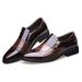 Men's Classic Business Loafers - Comfortable PU Leather Office Shoes With Rubber Sole For Professional Style (Black, Brown, Black Mesh, Brown Mesh)_vogvips.com