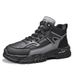 European Warm Series Men's Shoes 2025 Autumn Winter High Top Leather Thick Sole Wear-Resistant Work Martin Boots Men Waterproof Non-Slip_vogvips.com