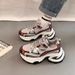 Mesh Breathable Dad Shoes For Women New Thick Sole Height Increase Thin Lightweight Versatile Casual Sports Shoes Trend_vogvips.com
