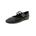 Full Sheepskin Shallow-Cut Shoes~Sparkling Rhinestone New-Style Mary Jane Shoes, 2026 Spring Versatile New Model With_vogvips.com