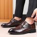 TerraStride Business Formal Soft Leather Lace-up Commuter Work Men's British Style Suit Groom Wedding Shoes_vogvips.com