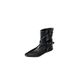 2026 Fall/Winter New Style Pointed Toe Chunky Low Heel Slimming French Fashion Sexy Gorgeous Women's Mesh Ankle Boots_vogvips.com