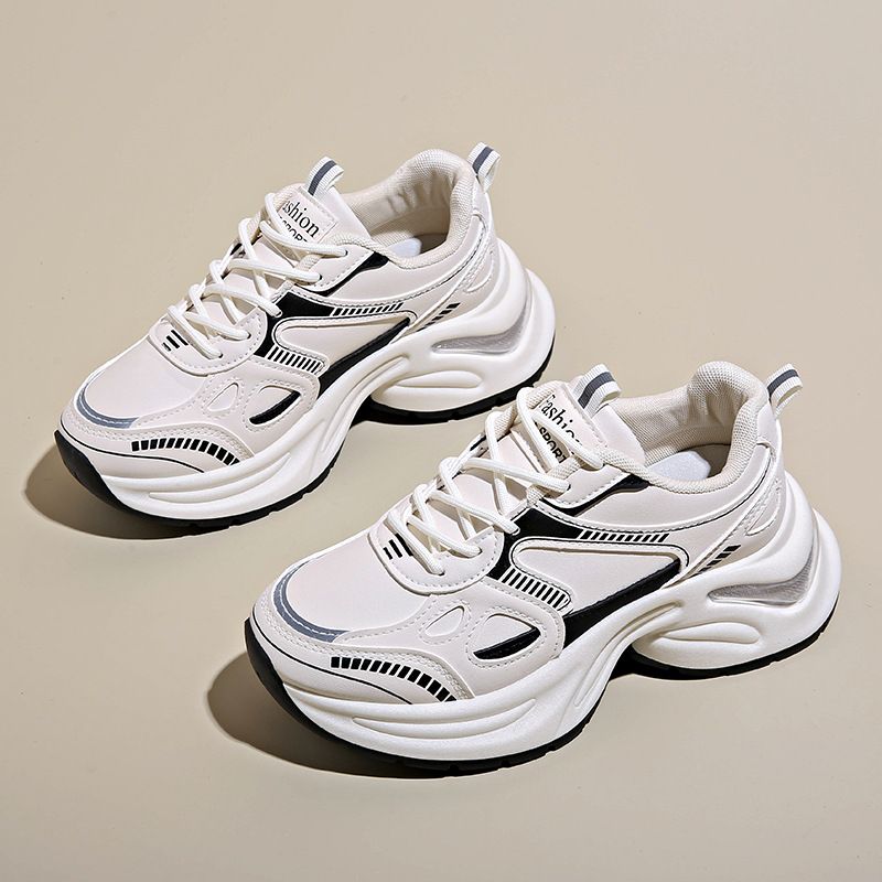 Breathable Dad Shoes Female Student Casual Shoes Female Platform Running Shoes Female_vogvips.com