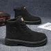 Martin 2025 New High-top British Style Work Thick Sole Non-slip Wear-resistant Yellow Boots Men's Shoes_vogvips.com