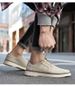 Japanese Men's Shoes Casual Shoes Leather Shoes Inner Heightening Board Shoes_vogvips.com