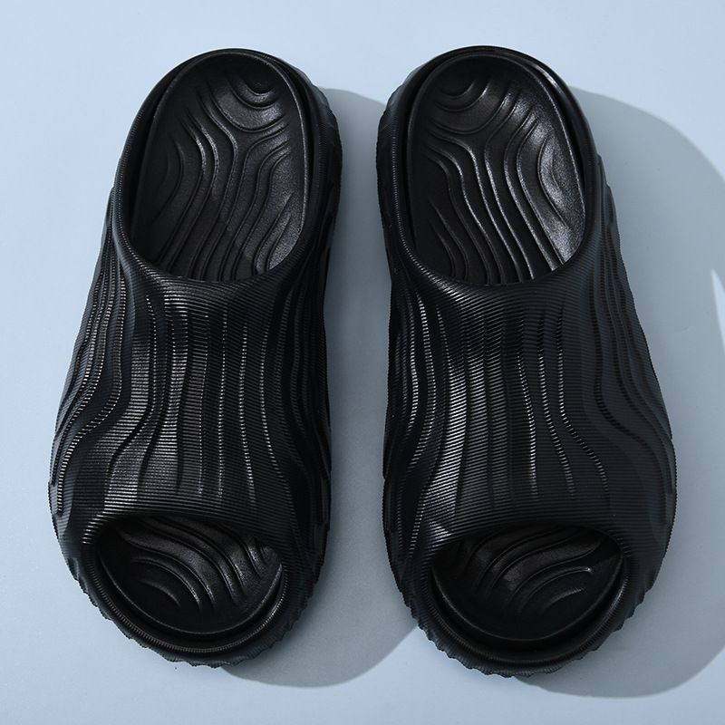 Men's With Thick Sole, Anti Slip Odor Proof, Summer Height Increase, Straight Drag EVA Wear-resistant And Breathable,_vogvips.com