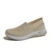 Fashionable Casual Single Breathable And Comfortable Women's Sports Vulcanized Shoes, Anti-slip Flat Shoes_vogvips.com