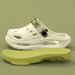 Smile Men's And Women's Cave Shoes Fashion Breathable Sandals With Removable Insoles Non-slip Cushioned Thickened Soft_vogvips.com
