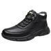 European Warm Series Men's Winter Thickened Comfortable Dad Versatile Genuine Leather Snow Boots Wool Warm Thick Sole Non-Slip Casual Shoes_vogvips.com