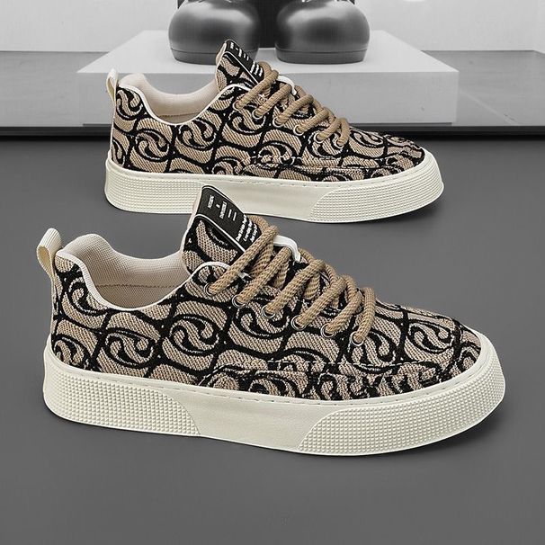 Summer Men's Shoes New Breathable Canvas Shoes Men's Trend Versatile Sports Shoes Casual Shoes Board Shoes Trendy Shoes_vogvips.com
