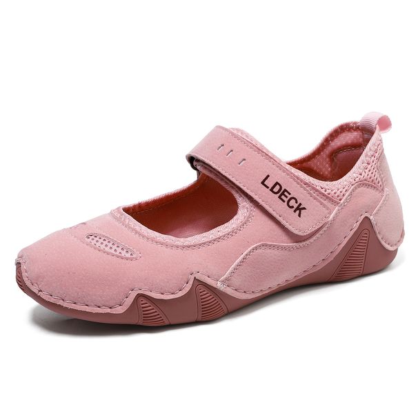 Fleece Warm Large Size Women's Shoes Outdoor Casual Shoes Winter Shoes Sports Shoes Velcro Single Shoes_vogvips.com
