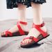 Women's Cork Sandals With High Straps – Breathable Roman Gladiator Flip Flops For Beach & Summer Fashion_vogvips.com