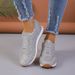 Large 2025 Winter New Sequin Cloth Sports Casual Women's Shoes Shallow Mouth Flat Bottom Round Head_vogvips.com