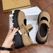 Small Muffin Platform Small Leather Shoes Women's JK British Comfortable Loafers_vogvips.com