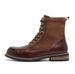 European Warm Series 2025 New Knight Paratrooper Martin Motorcycle Boots Work Oxford Sole Men's Trendy Shoes_vogvips.com