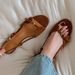 Vintage One-Strap Flat Sandals For Women, Unique Design, Open-Toe Vacation Casual Roman Style Slippers_vogvips.com