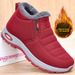 1178225343@qq.com New Shoes Couple Men And Old Beijing Plus Velvet Warm Short Casual Cotton Cross-border Snow Boots Women_vogvips.com