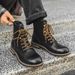 European Warm Series 2025 New Knight Paratrooper Martin Motorcycle Boots Work Oxford Sole Men's Trendy Shoes_vogvips.com