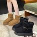 Women's Shoes Thick Soled Snow Boots For Women, Furry Shoes, Popular Casual Warm Bread Cotton_vogvips.com