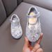 New Lady Baby Girls Girls Flower Princess Diamond Single Shoe Shoes Dance Performance Shoes_vogvips.com