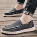 Big size super light casual cloth shoes men's new breathable slip-on lazy loafers_vogvips.com