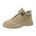 European Warm Series 2025 Autumn High-top Thick-soled Casual Martin With Rotating Buckle Outdoor Work Men's Ankle Boots_vogvips.com