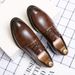 Suitable For All Seasons Leather 2025 New Men's Business Formal Classic Round Toe Casual Fashion Wedding Shoes_vogvips.com