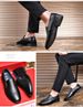 Casual Leather Shoes Men's Soft-soled Soft Leather Dad Shoes Men's Casual Shoes Lazy Shoes_vogvips.com