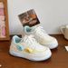 Women S Spring New Item Niche Bread Women Thick Soled Versatile Board White Shoes_vogvips.com