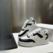 Arc De Triomphe 2023 New Autumn And Winter Platform White Shoes Leather Breathable Heightening Versatile Casual Sports Trendy Shoes Board Shoes_vogvips.com