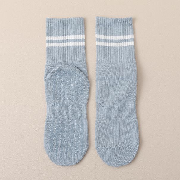 Yoga Socks Women's Mid Tube Socks Non Slip Silicone Indoor Fitness Floor Socks Pilates Women's Sports Socks_vogvips.com