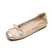 In Stock: 2026 French-style Flat-soled Chine-style Summer Ballet New Model Shallow Bow Soft-soled Women's Egg Roll_vogvips.com