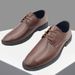 Premium Formal Oxford Shoes For Men – Waterproof PU Leather Business Dress Shoes With Classic Pointed Toe, Comfortable & Stylish For Office_vogvips.com