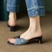 Fairy Style~ Women's Outdoor Sandals, New Summer Fashion Mid-heel Sandals_vogvips.com