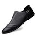 Soft Leather Men's Casual Boat Shoes Men's Shoes Small Leather Shoes_vogvips.com
