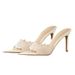 Pointed-toe Stiletto Lace High-heeled Are Slimming And Fashionable Outside, Versatile One-strap Sandals For Women To_vogvips.com