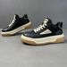 Men's Leather Board Men's Thick Soled Casual Shoes, Trendy Versatile, Mid Top And Cotton Shoes_vogvips.com