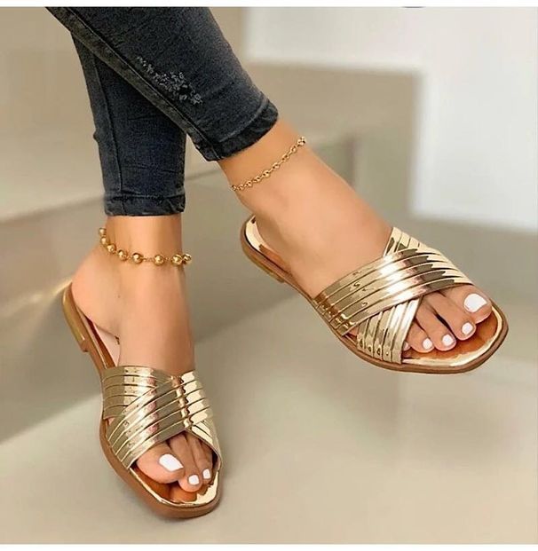 Women's Plus Size Soft Memory Foam Slippers – Breathable Knit Upper, Non-Slip Sole, Lightweight & Comfortable For Indoor/Outdoor Wear_vogvips.com