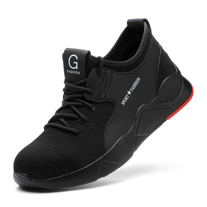 Labor Protection Shoes For Men Hit And Puncture-proof Comfortable Lightweight Breathable Deodorant Safety Shoes Work Protection Shoes_vogvips.com