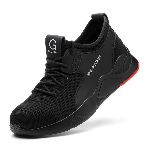 Labor Protection Shoes For Men Hit And Puncture-proof Comfortable Lightweight Breathable Deodorant Safety Shoes Work Protection Shoes_vogvips.com