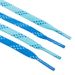 Two-color Slant Point Flat 8mm Wide Shoelace_vogvips.com