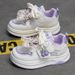 Children's Day Lightweight Mesh Style, Student White Sneakers, New Summer Model, Girls' Sports, Breathable Running_vogvips.com