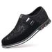 Men's Formal Shoes Cowhide Leather Shoes Banquet Professional Men's Comfortable Low Top British Casual Shoes Large Size Shoes_vogvips.com