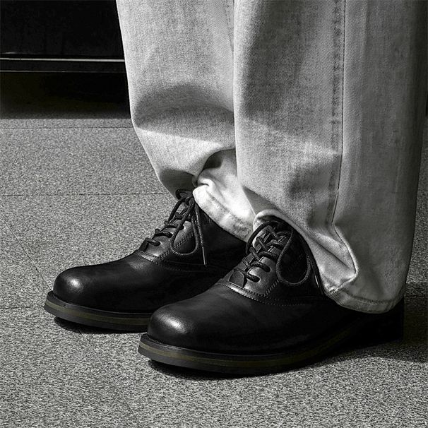 Business Elite Derby Couple Leather Thick Sole Men And Women Trendy British Formal Commuter Shoes 14643 Brown-J_vogvips.com