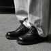 Business Elite Derby Couple Leather Thick Sole Men And Women Trendy British Formal Commuter Shoes 14643 Brown-J_vogvips.com