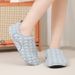 Women's Shoes Velcro Cotton Winter Slip-On House Slippers Fleece Lining, Anti-Slip Rubber Sole, Soft Velvet Upper, Comfortable Warm Indoor/Outdoor Use_vogvips.com
