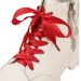 Shoe Accessories faced polyester satin smooth lace silk satin wide flat webbing shoelaces_vogvips.com